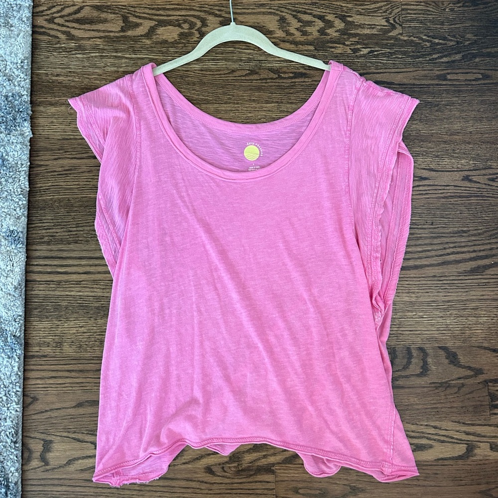 Anthropologie Daily Practice Women’s Pink Tee